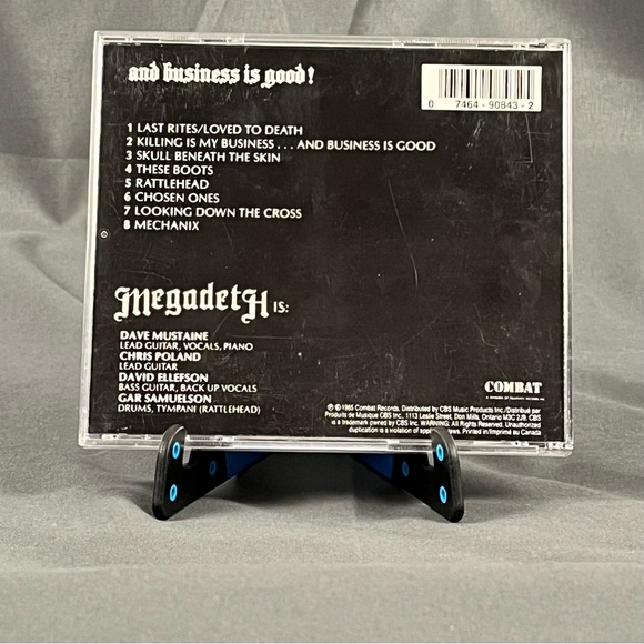 MEGADETH – Killing Is My Business... And Business Is Good! CD - Picture 3 of 5